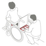 Alpha® Sliding Mat Wheelchair